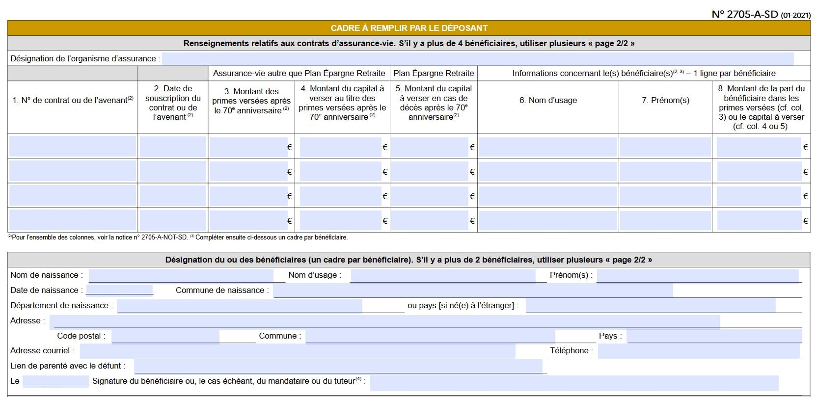 Image assurance vie et transmission