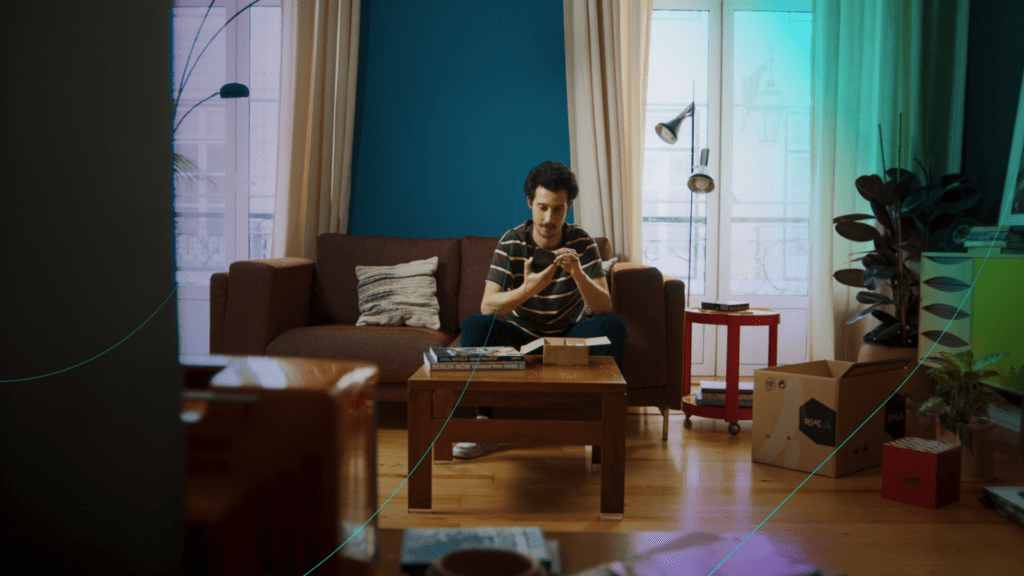 Interface moderne d'une assurance habitation en ligne sans engagement